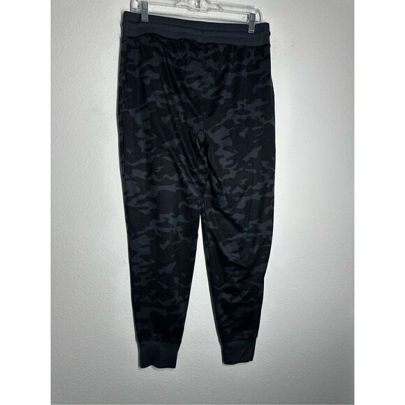 Danskin Women’s Camo Joggers Elastic Waist Black Gray Size M - Picture 3 of 12